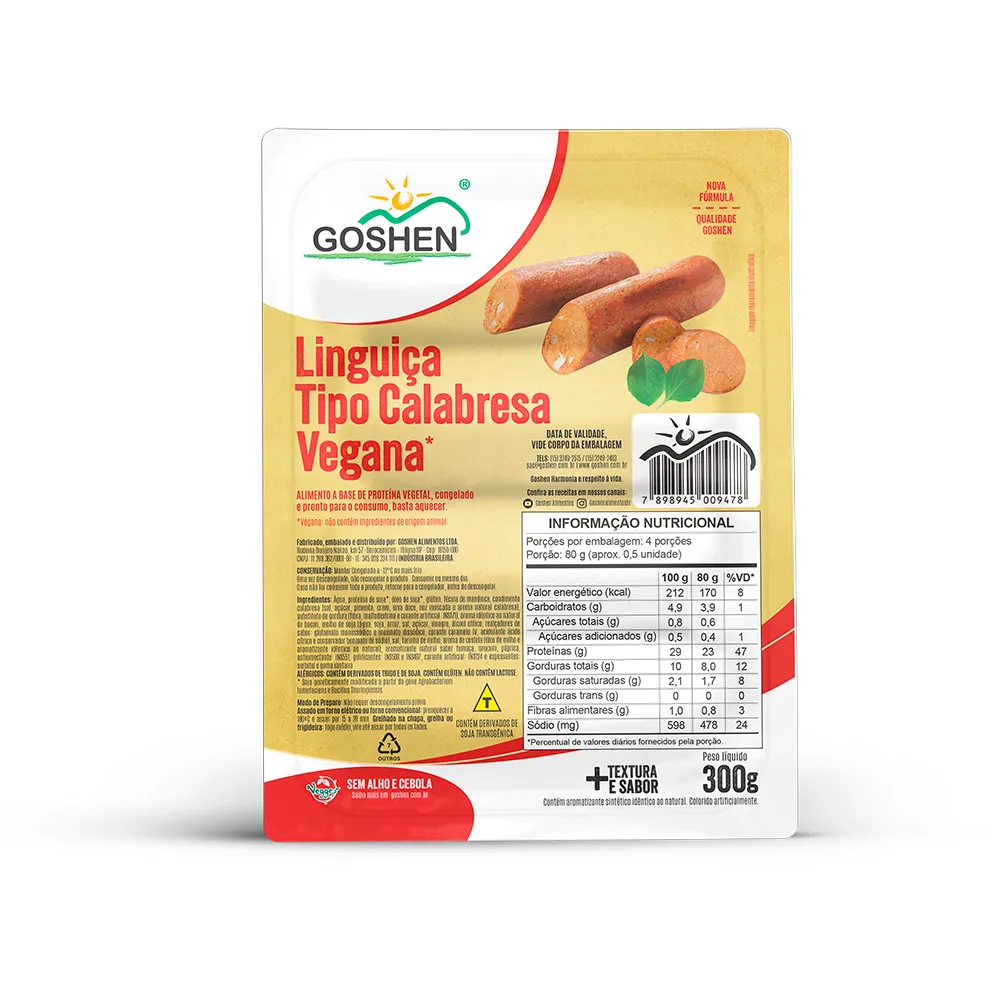 LINGUIÇA CALABRESA 300g 